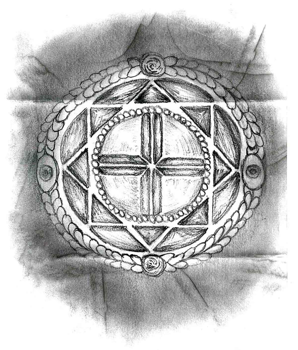 An image of a Jewish emblem